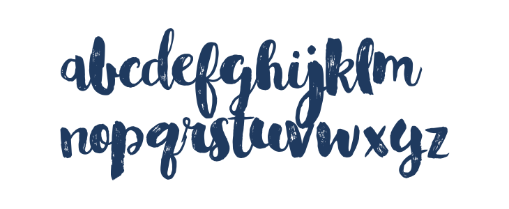 Glamour Brush Regular Lowercase