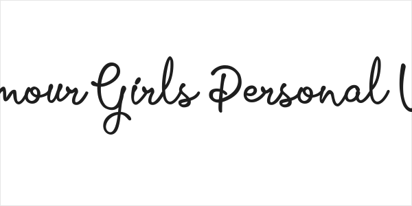 Glamour Girls Personal Use  Logo