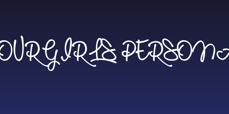 Glamour Girls Personal Use  Social Header