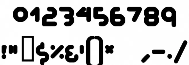 Glamourgirl Font OTHER CHARS