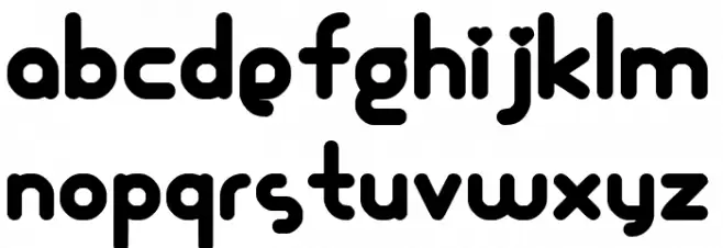 Glamourgirl Caratteri MINUSCOLO