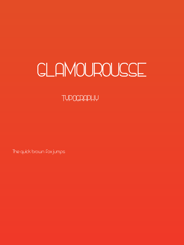 Glamourousse Poster