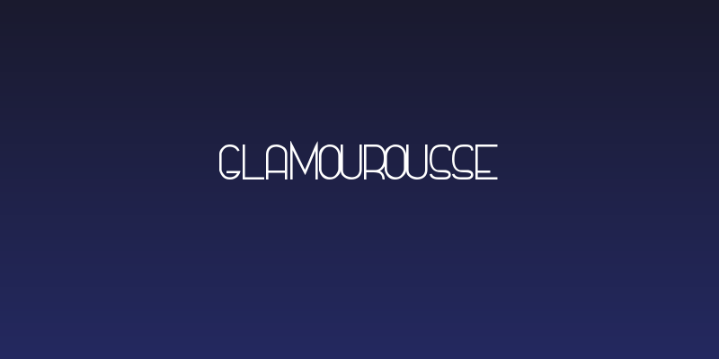 Glamourousse Social Header