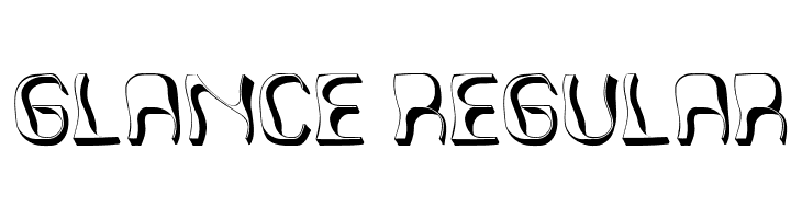 Glance Regular  免费字体下载