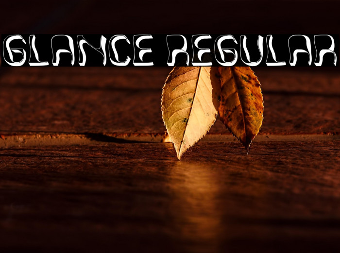 Glance Regular Example 2