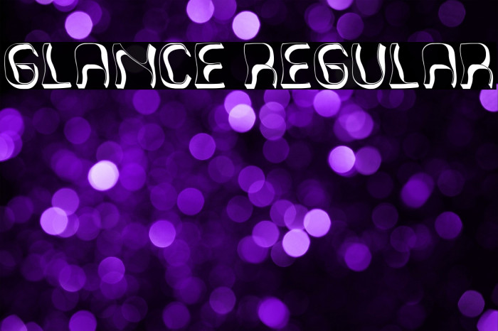 Glance Regular Example 3