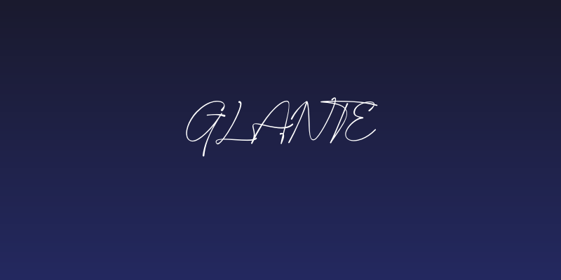 Glante Social Header
