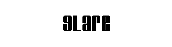 Glare Font