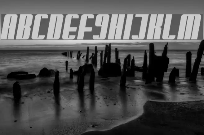 Glaring Italic Шрифта examples