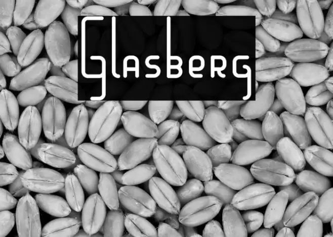 Glasberg Font examples