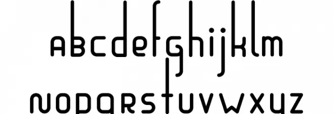 Glasberg Font LOWERCASE