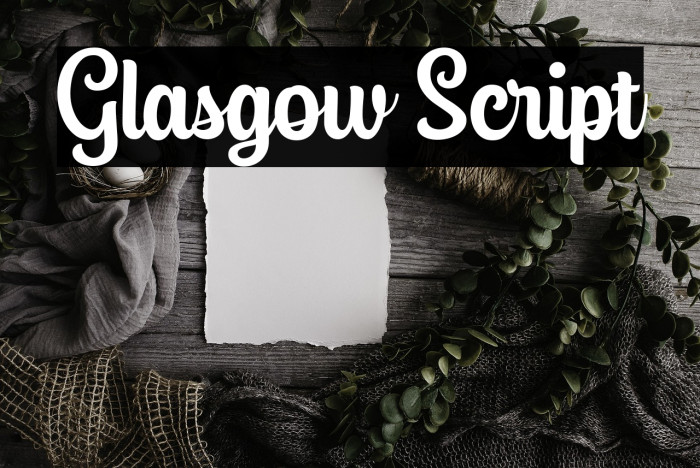 Glasgow Script Example 2