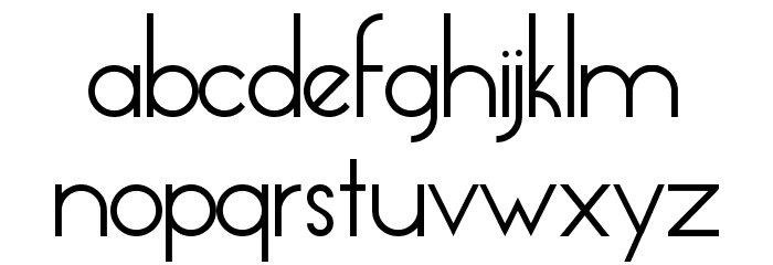 Glasket Medium Font LOWERCASE