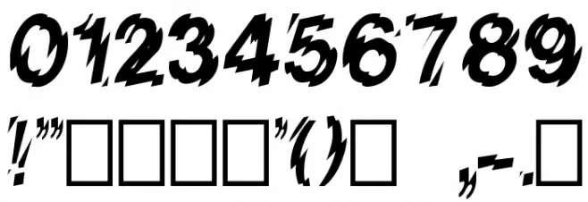 Glass Houses Font OTHER CHARS
