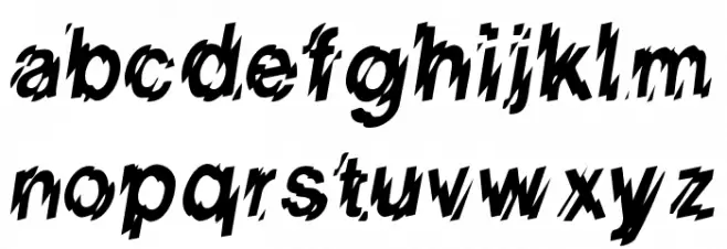 Glass Houses Schriftart Kleinbuchstaben