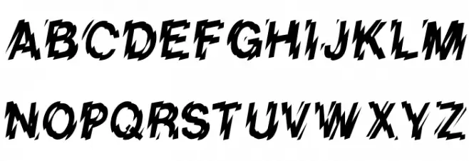Glass Houses Schriftart Groß