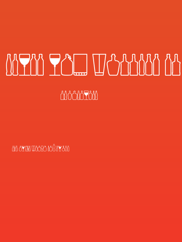 Glass and bottles St Poster