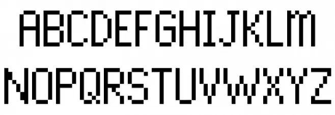 Glasstown NBP Regular 字体 大写
