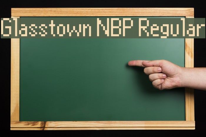 Glasstown NBP Regular Font examples