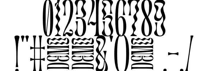 Glassure Trial Version Font OTHER CHARS
