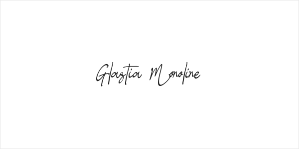 Glastia Monoline Logo