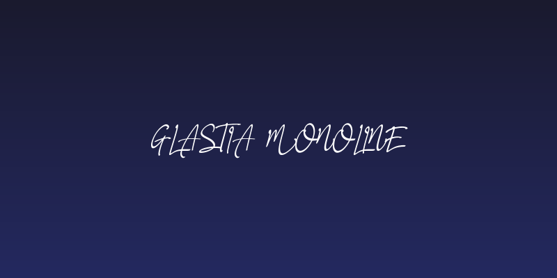 Glastia Monoline Social Header