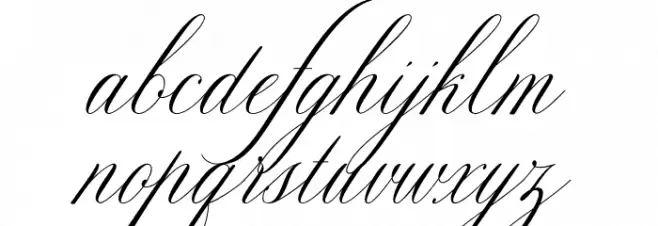 Glaston Caratteri MINUSCOLO