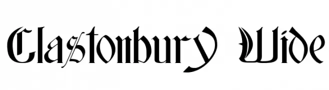 Glastonbury Wide  لخطوط تنزيل