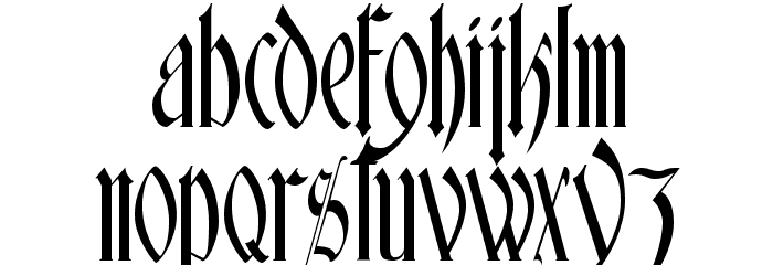 Glastonbury Polices MINUSCULES