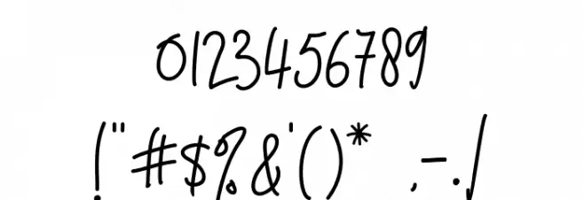 GlatangCollection Font OTHER CHARS