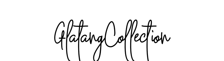 GlatangCollection  免费字体下载