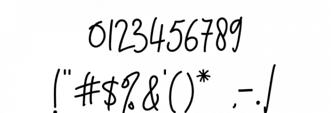 GlatangCollection Font OTHER CHARS