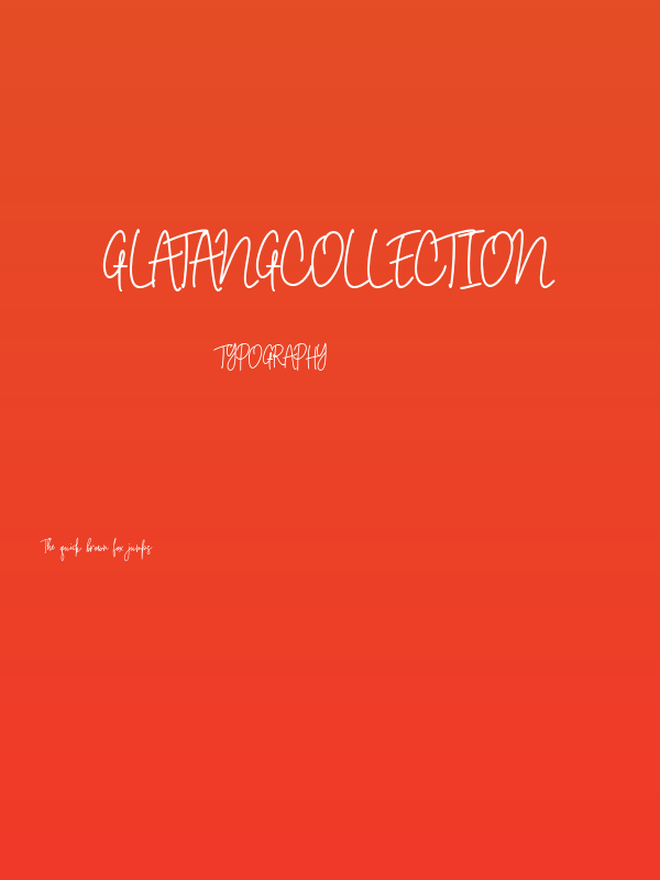 GlatangCollection Poster