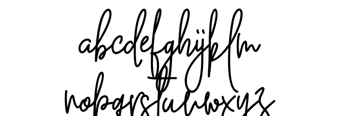 GlatangCollection Font LOWERCASE