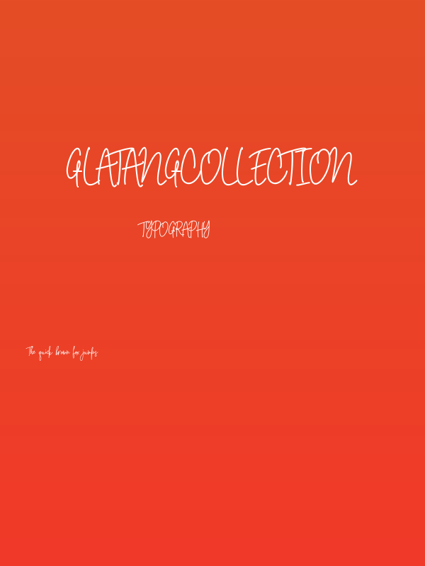 GlatangCollection Poster