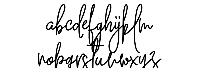 GlatangCollection Font LOWERCASE