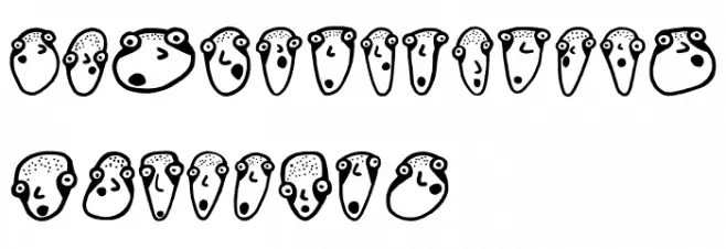 Glatze Regular Font OTHER CHARS