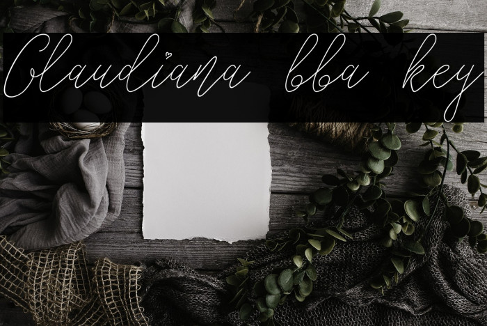 Glaudiana bba key Example 2