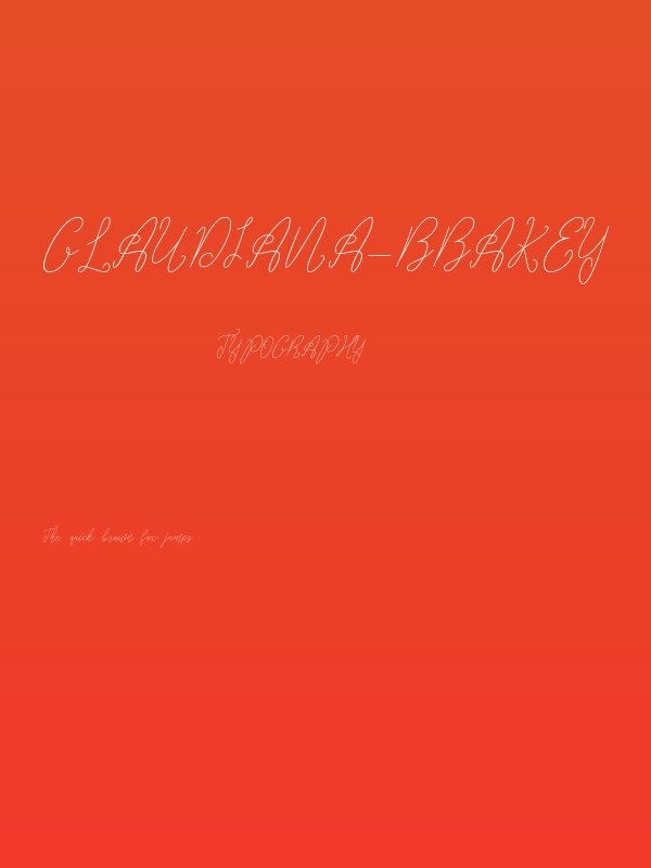 Glaudiana-bbakey Poster