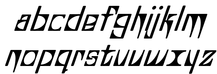 Glaukous - Aublikus Font LOWERCASE