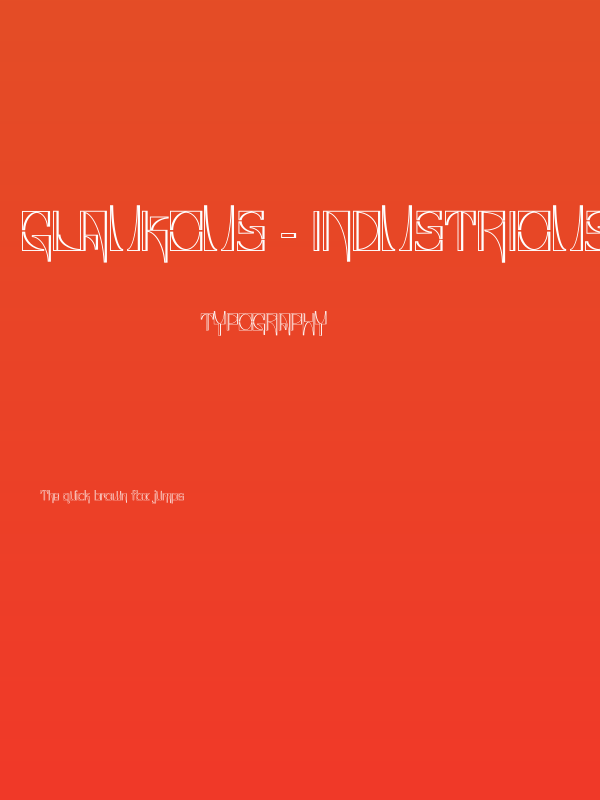 Glaukous - Industrious Poster