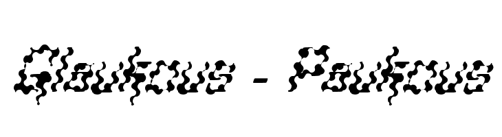 Glaukous - Paukous Font
