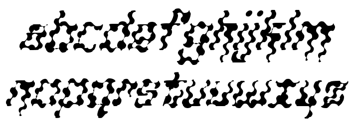 Glaukous - Paukous Font LOWERCASE