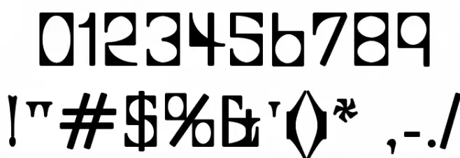 Glaukous - Viscous Font OTHER CHARS