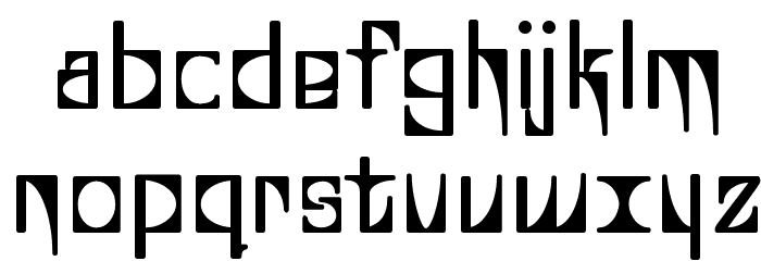 Glaukous - Viscous Font LOWERCASE