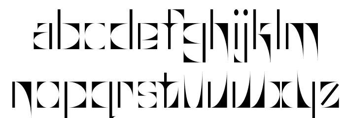 Glaukous Font LOWERCASE