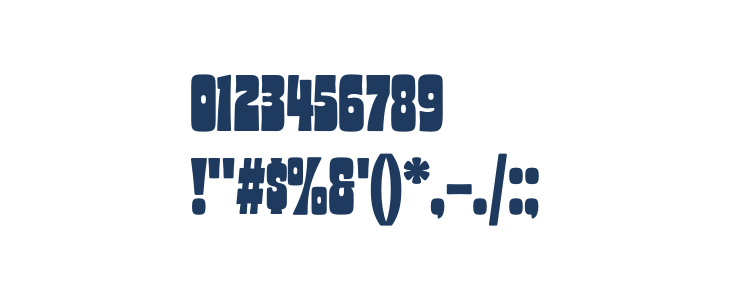 Glaw Typeface Condensed Other Characters