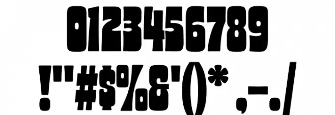 Glaw Typeface Condensed Font OTHER CHARS