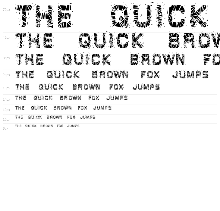 Glaz Krak solid Waterfall