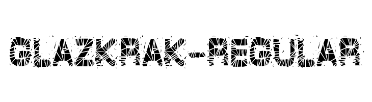 GlazKrak-Regular Font